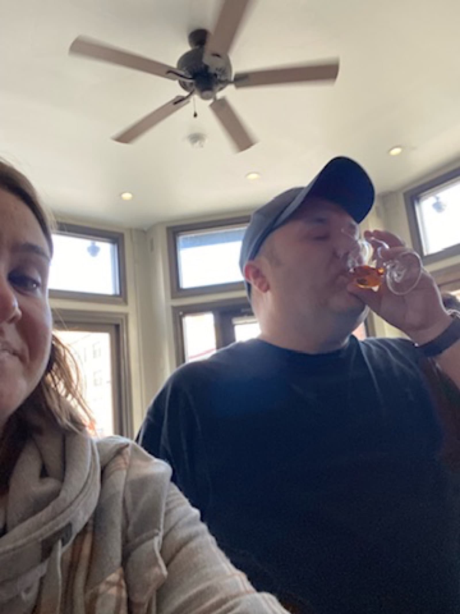 Sara and Nic at the bar, Dyngus Day