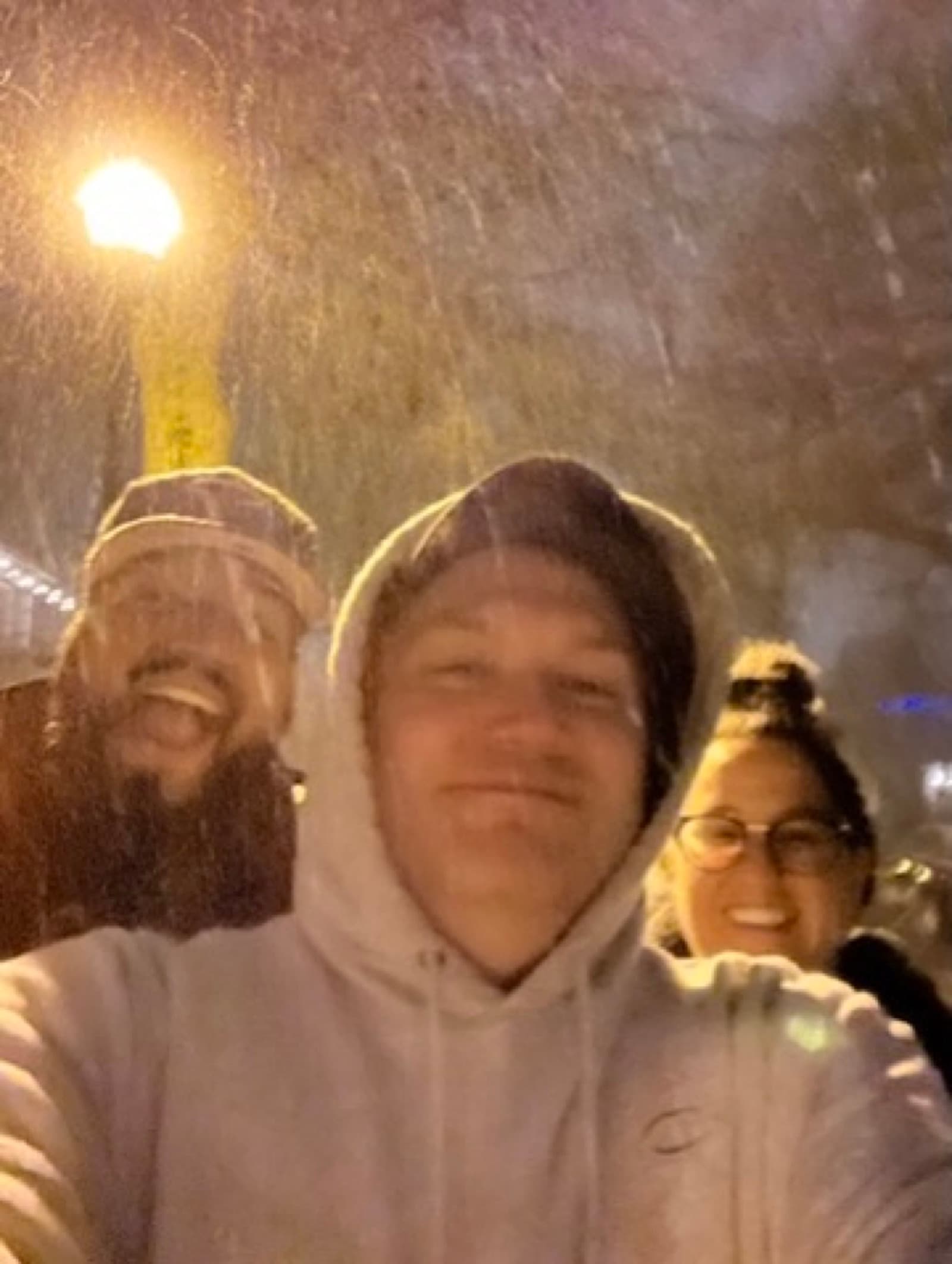 Snowstorm selfie in Buffalo