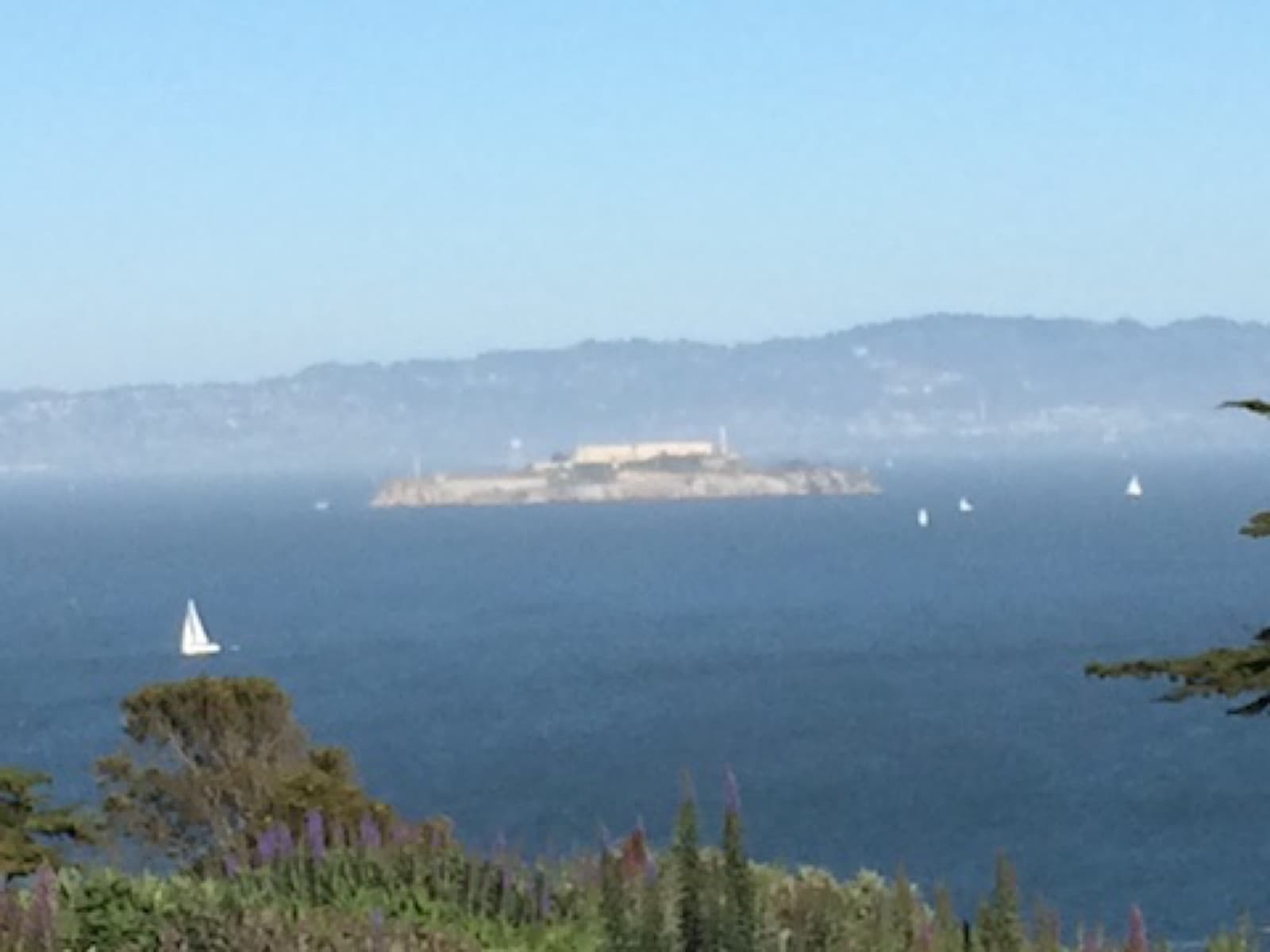 Alcatraz from the Marin Headlands