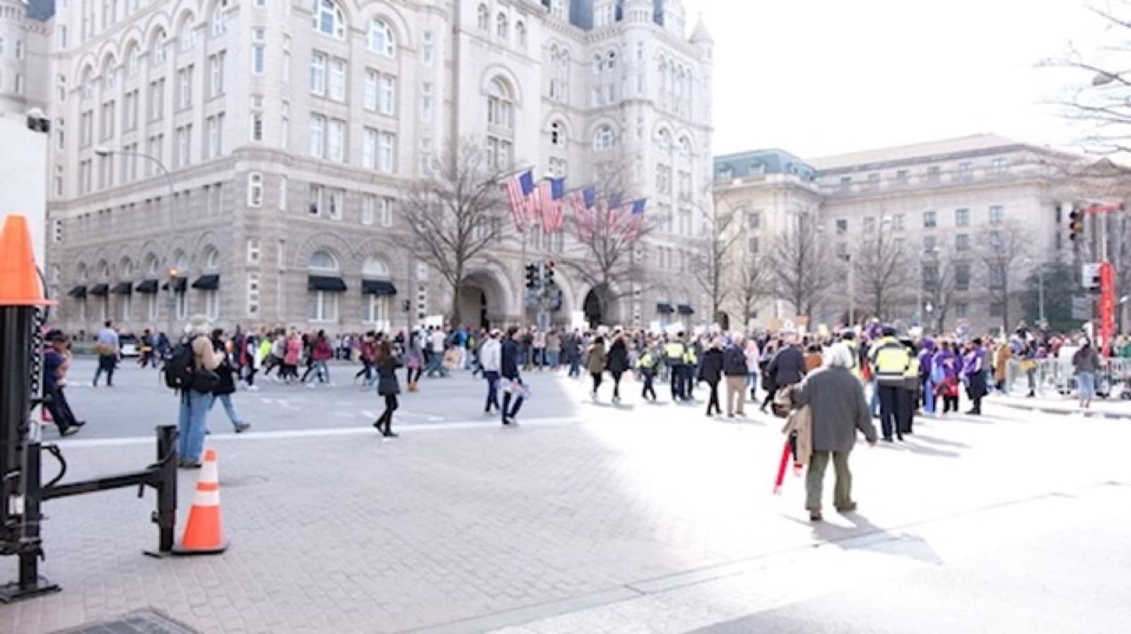 Old Post Office and the rally winding down