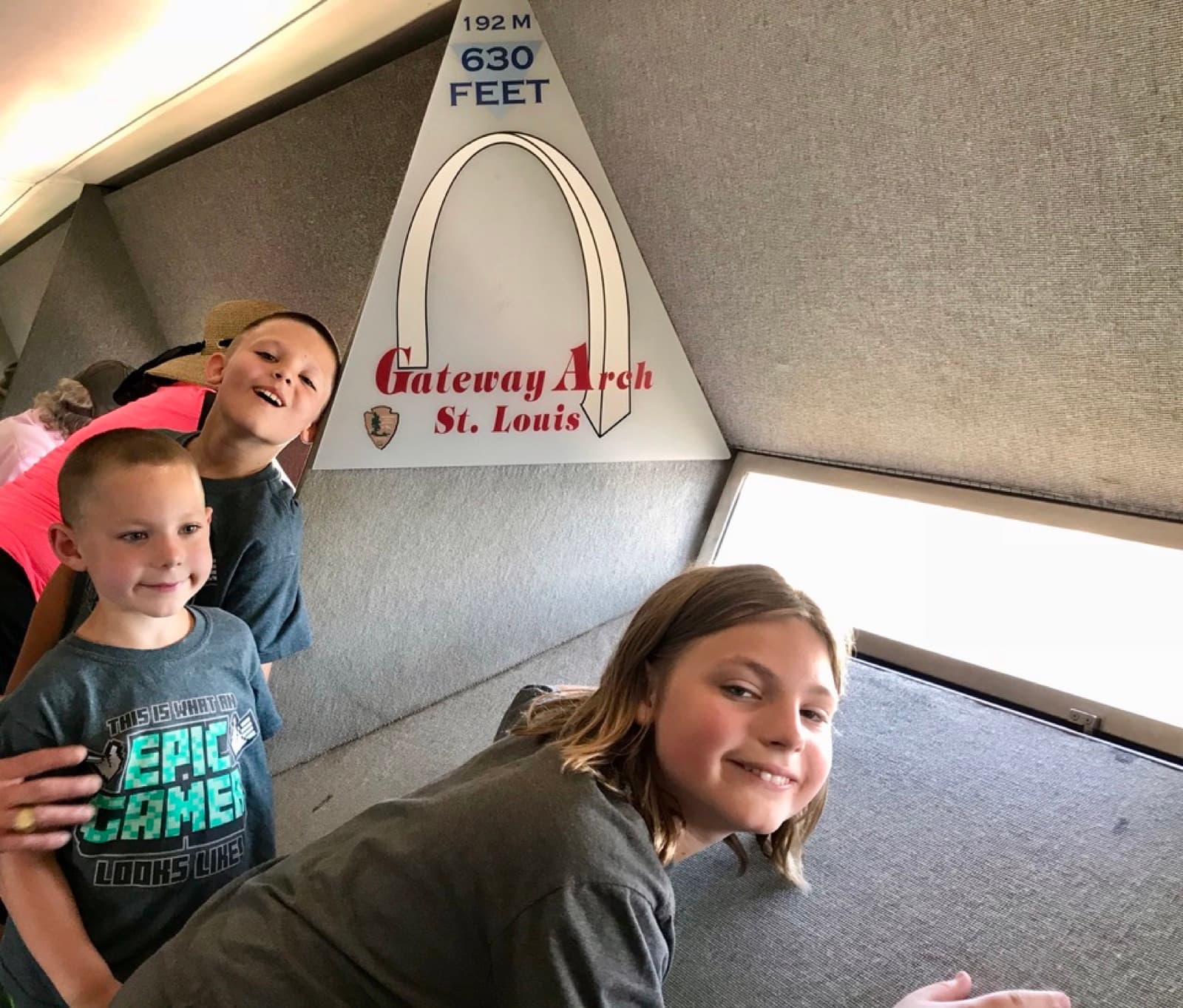 Inside the Gateway Arch, St. Louis