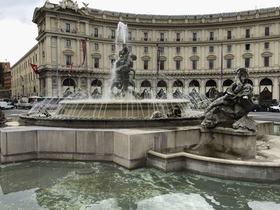 Fontana delle Naiadi, Piazza della Repubblica, Rome
