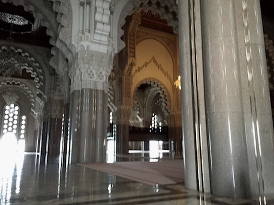 Hassan II Mosque interior, Casablanca