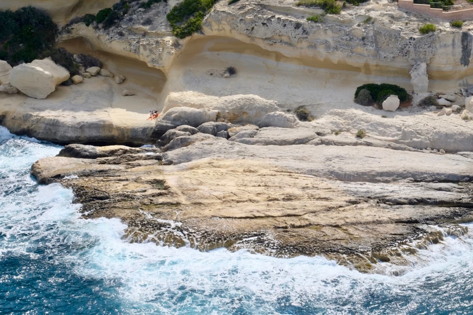Cliffs of Mallorca, aerial