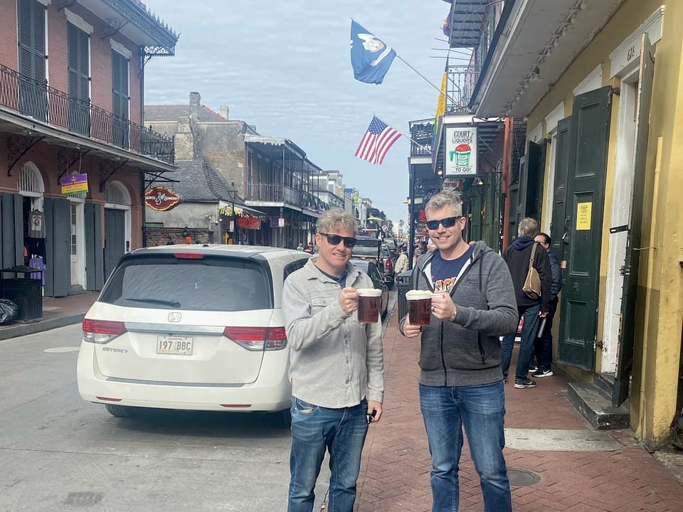Cheers on Bourbon Street