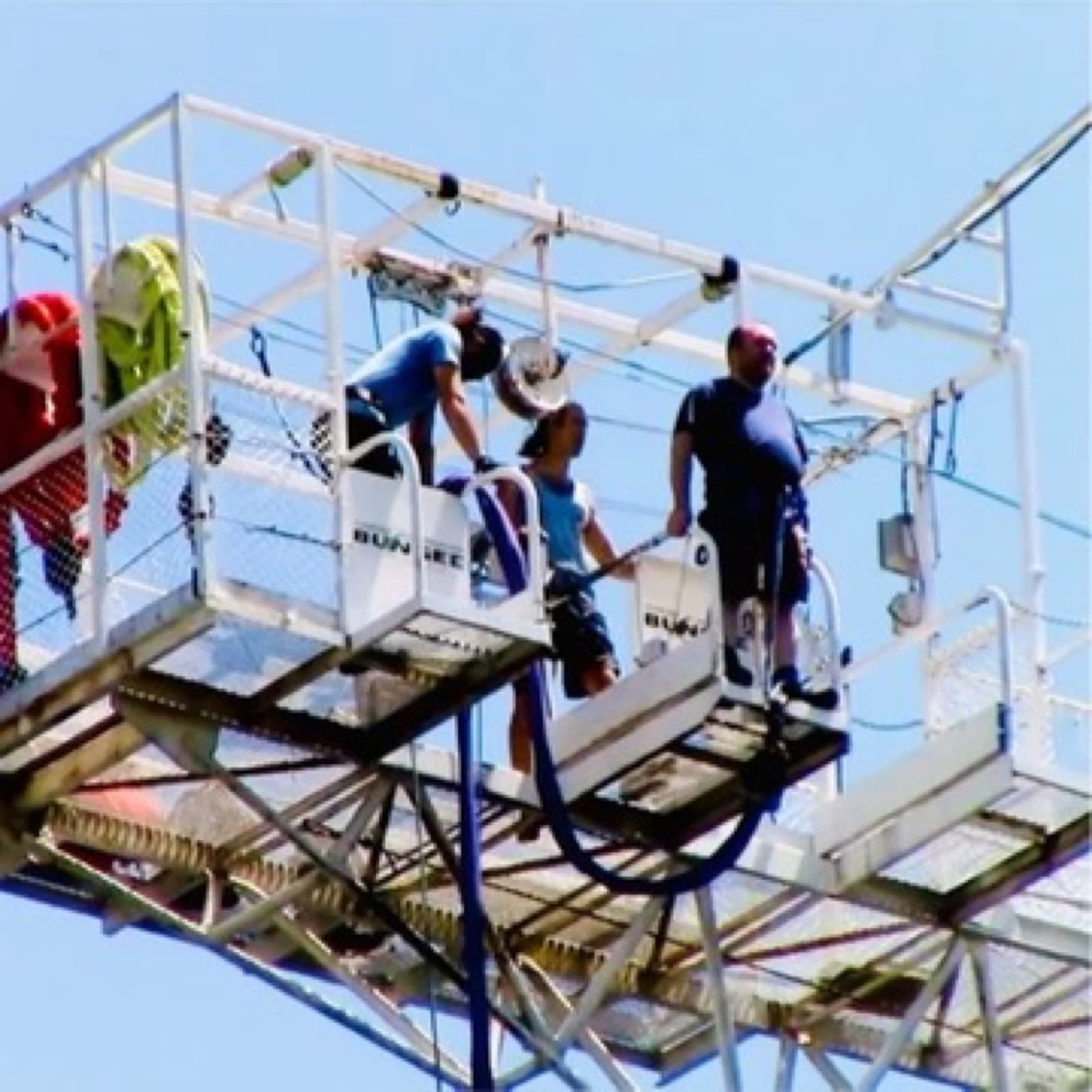 Great Canadian Bungee jump platform, Wakefield Quebec