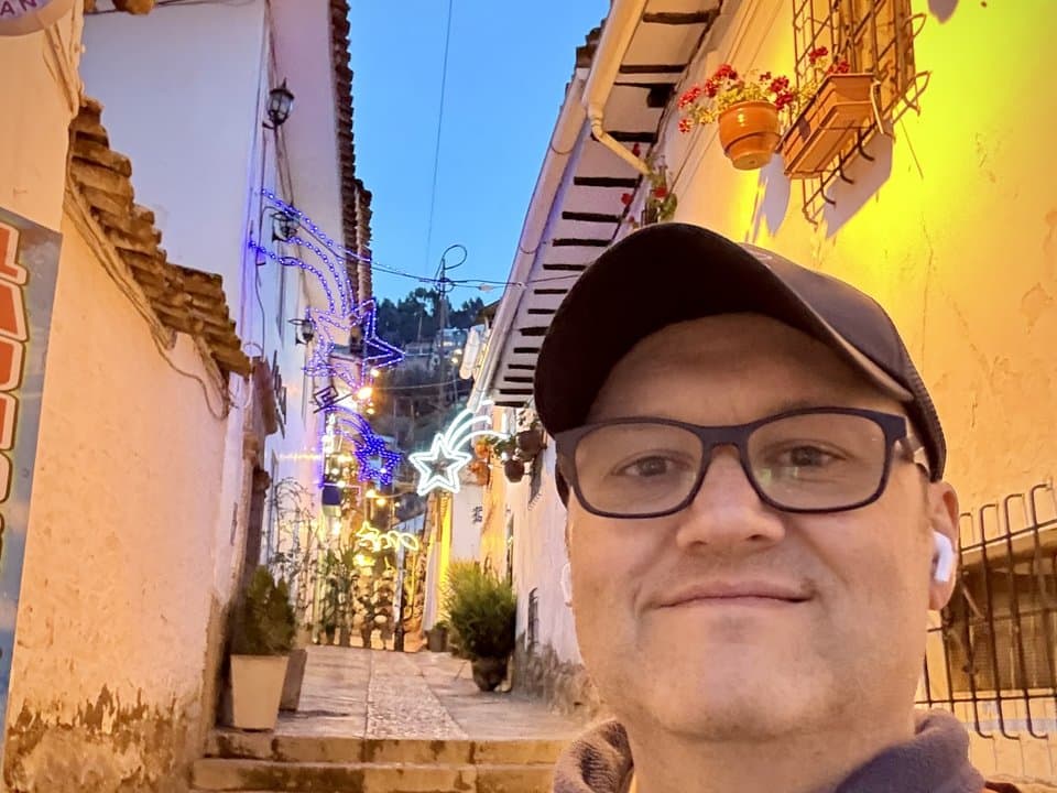 Cusco evening street