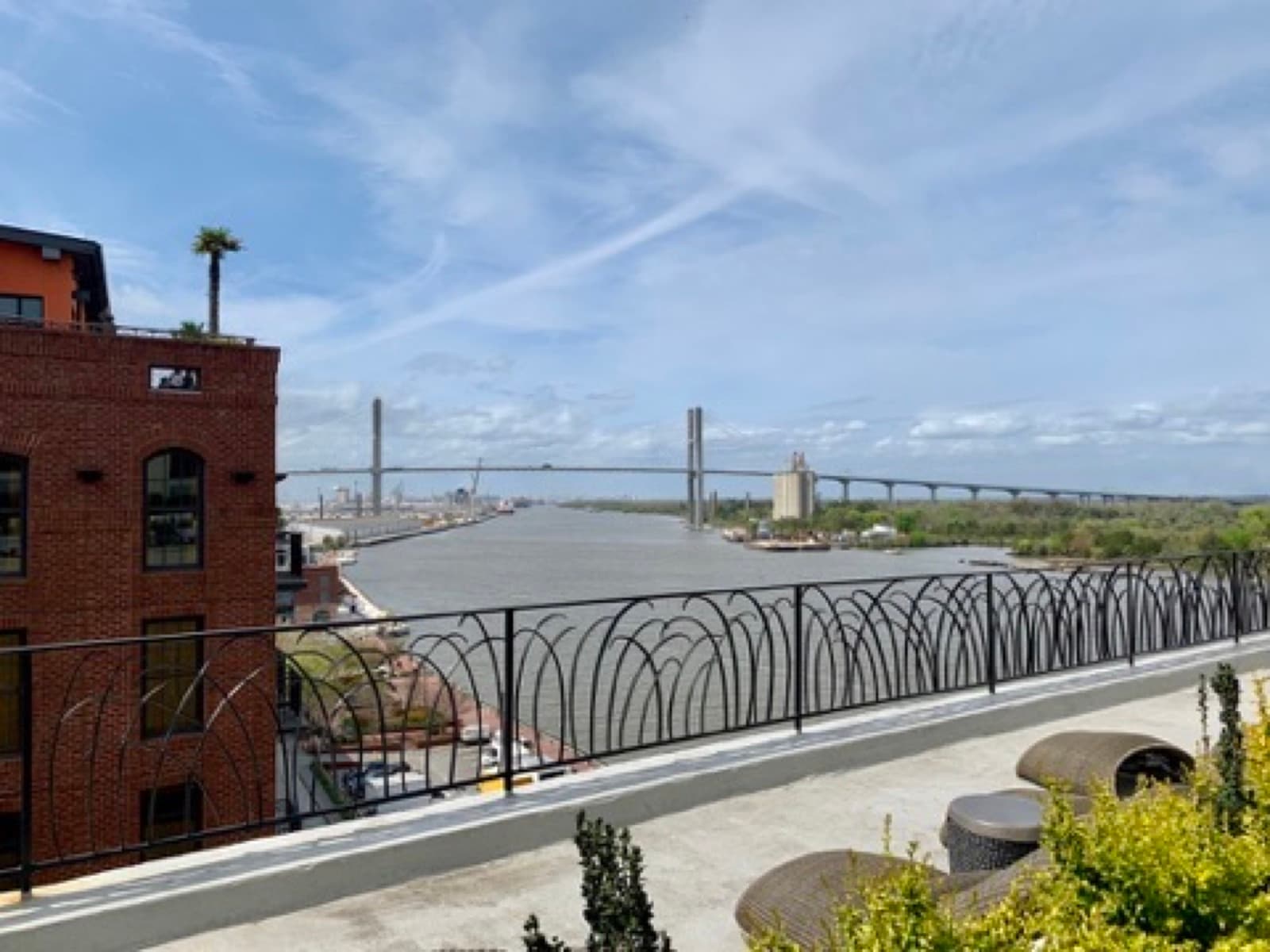 Talmadge Bridge over the Savannah River