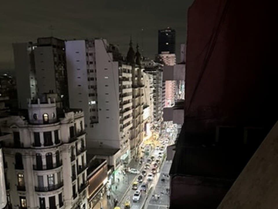 Buenos Aires from the hotel balcony