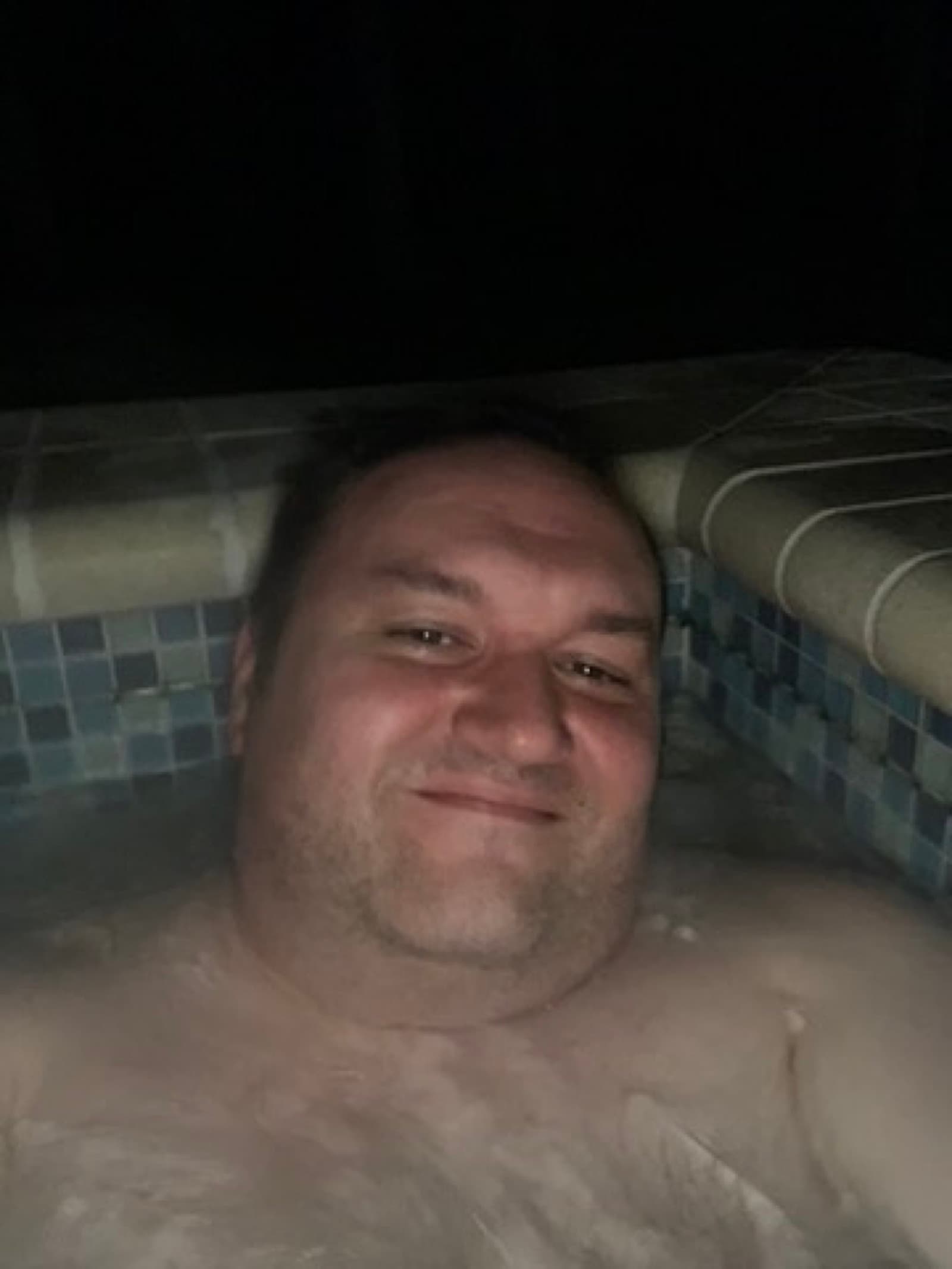 Quarantined to the hot tub on NYE